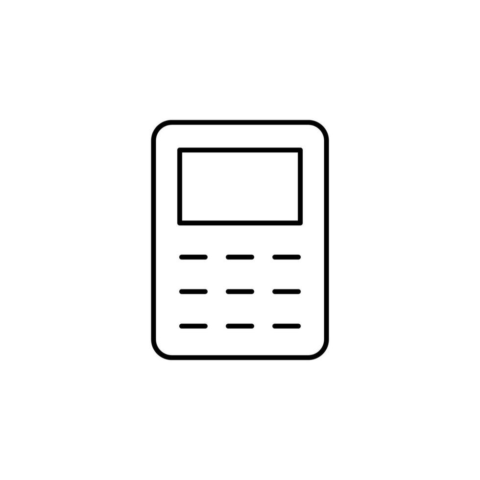 calculator, calculate, calculation icon vector
