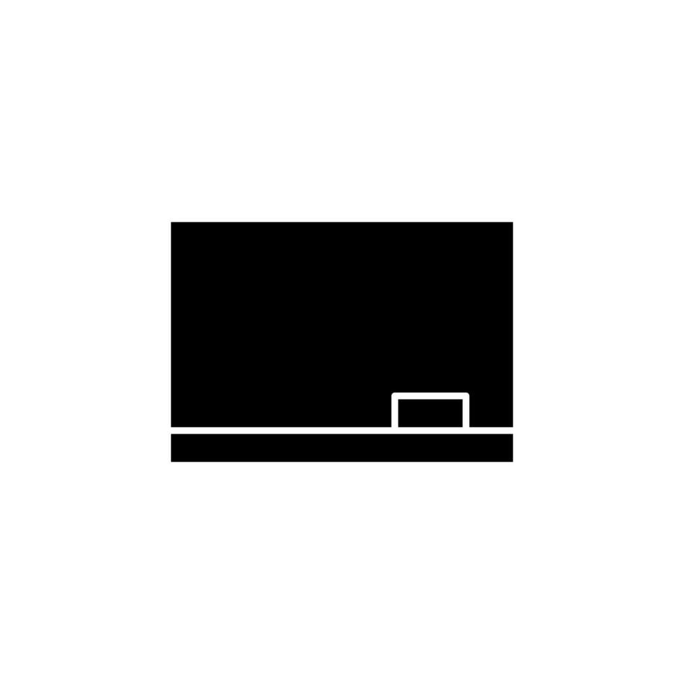 blackboard, chalkboard, classroom icon symbol vector