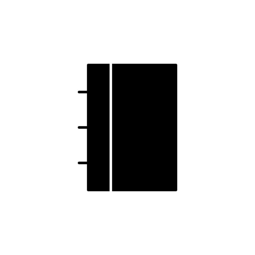 notebook, journal, notes icon symbol vector