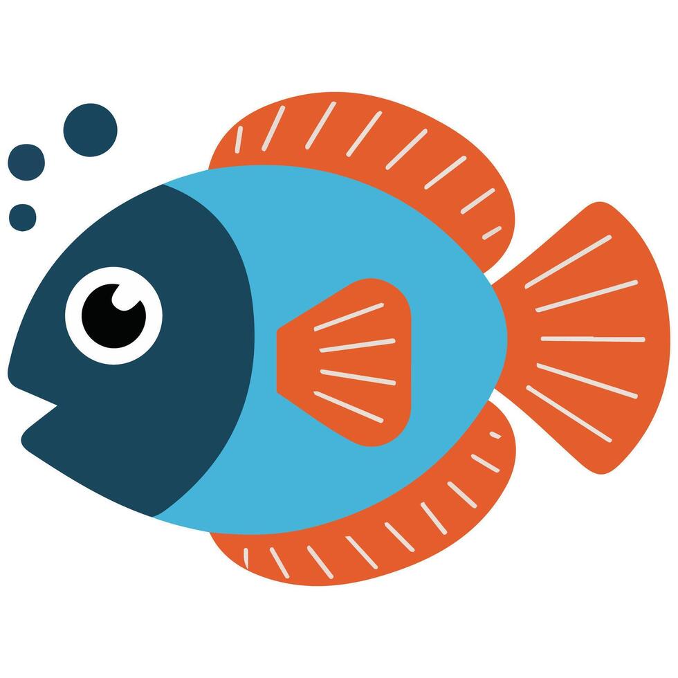 Small salty fish seafood illustration isolated on white vector