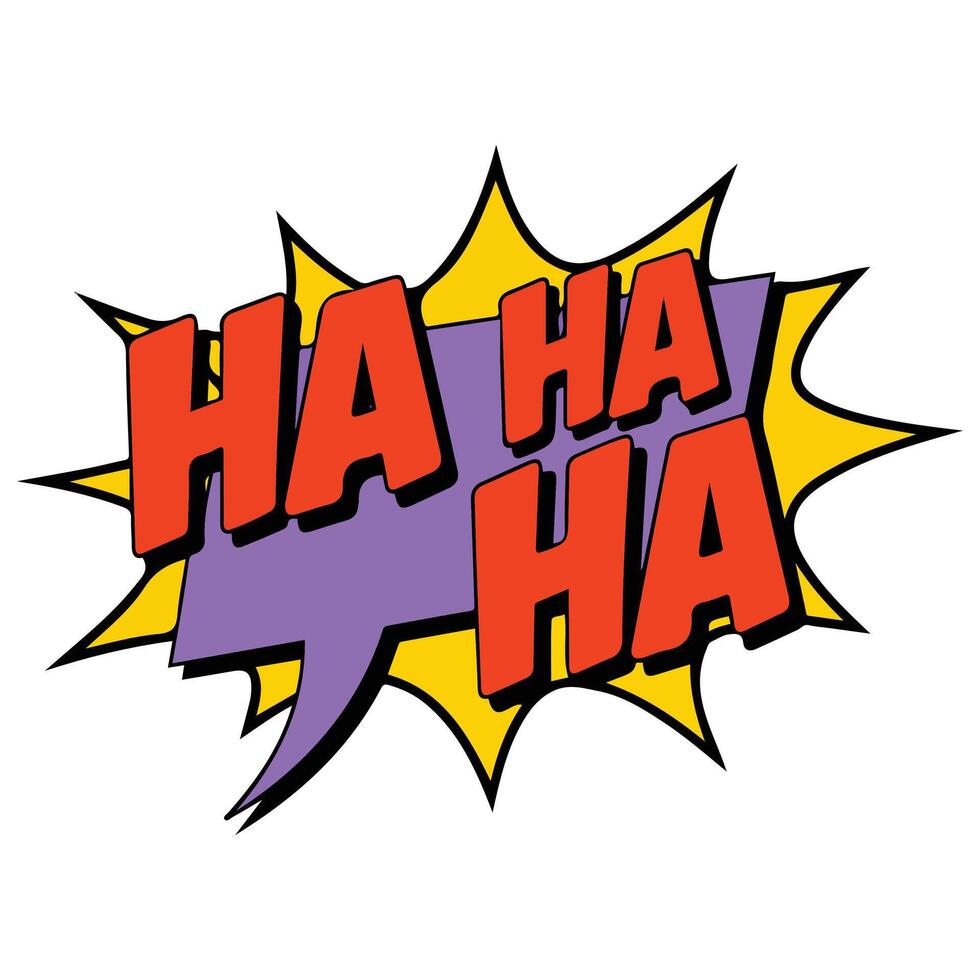 Comic book sound effects text vector