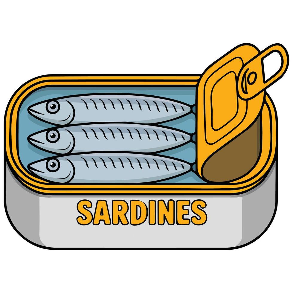 Mediterranean sardine pattern vector