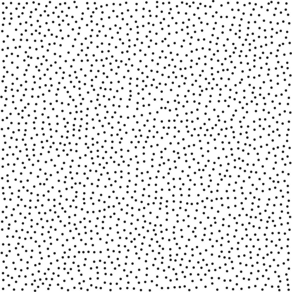 Seamless stippled texture. Dots grain repeated background. Dotted noise repeating pattern. Particles, splashes, drops wallpaper. vector