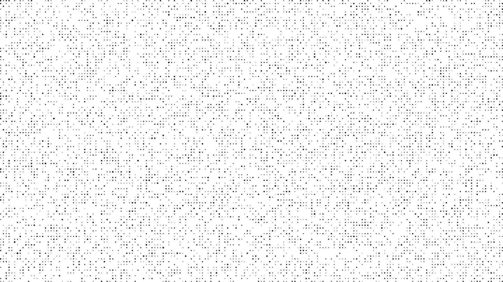 Halftone noise texture background. Comic style random grain pattern. Round particles wallpaper. Black and white grains and dots overlay. Dust speckles effect. Grunge bitmap backdrop. vector