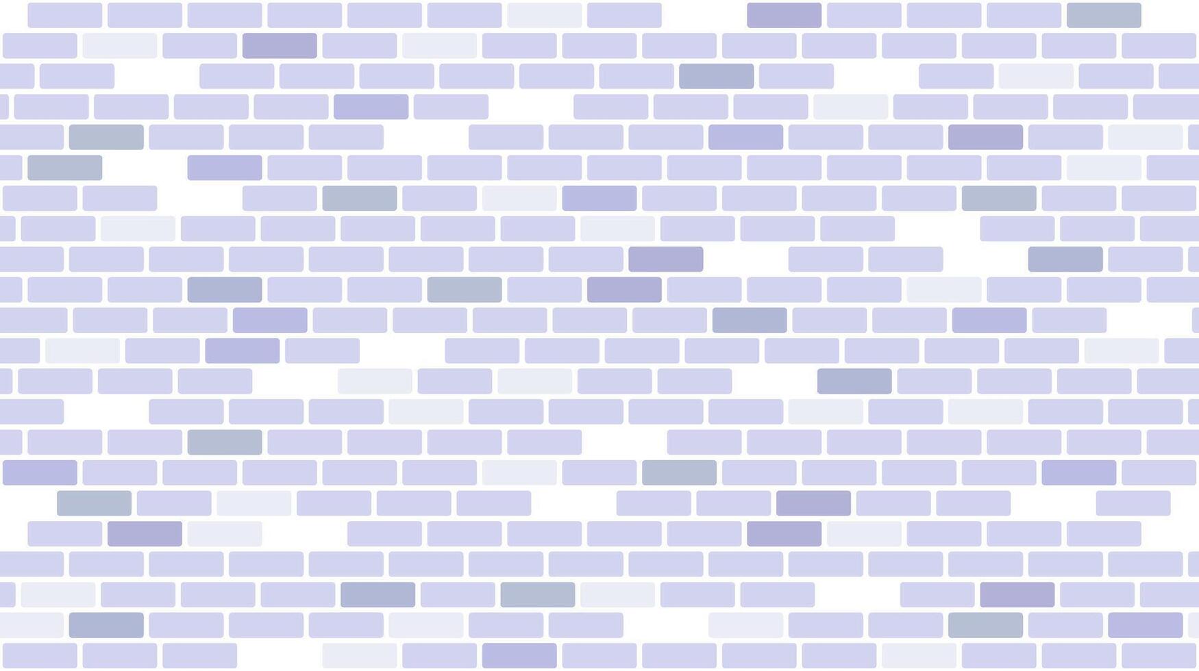 Brick wall seamless pattern. Gray brickwork repeating texture. Bricks masonry background vector