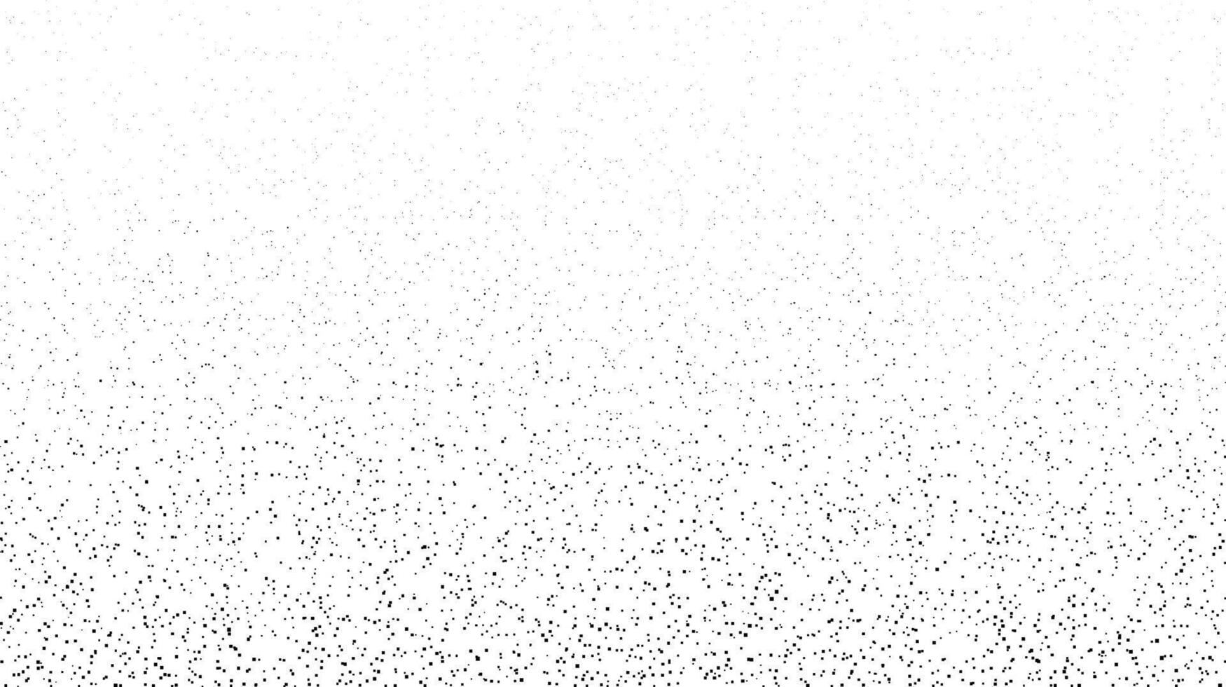 Grunge bitmap pixel texture. Square noise particles background. Abstract dotted fading pattern. Speckle gradient effect. Pixelated backdrop vector