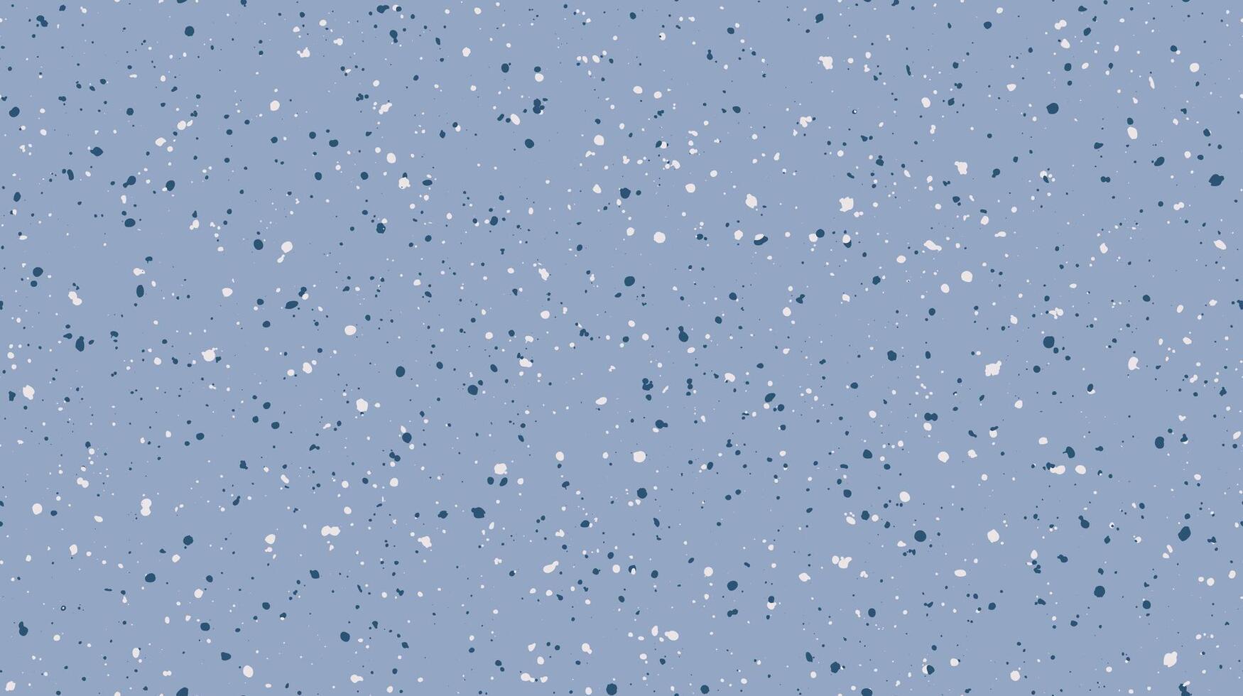 Seamless spray speckle texture. Dirty grain background. Grunge splash repeated effect. Noise repeating pattern. Print distressed effect. Blue splattered particles, splashes, drops wallpaper. vector