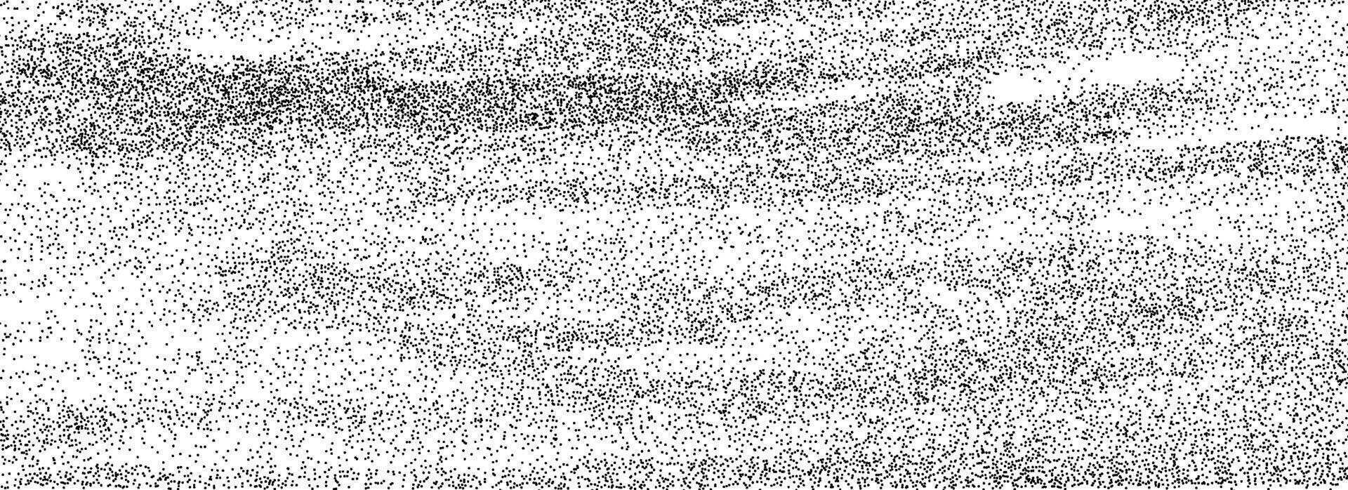 Abstract sand grain texture. Stippled grit noise background. Grunge dotted dirt backdrop. Distressed dust particles overlay. Grange specks, speckles, granules print wallpaper. Dot work texture vector