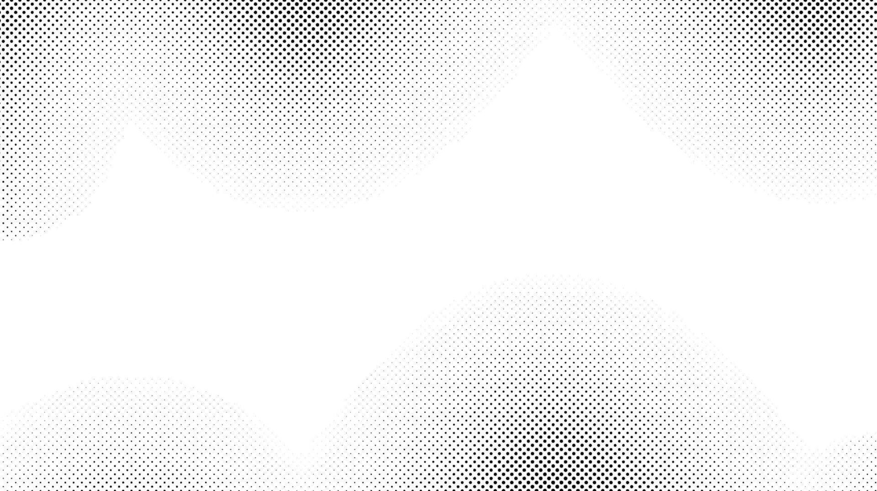 Halftone background. Grunge halftone pop art texture with vanishing effect. White and black faded wavy wallpaper. Rretro backdrop vector