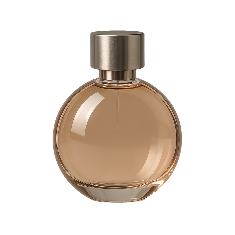 Elegant Simple Perfume Bottle with Sleek Design for Stylish Fragrance png