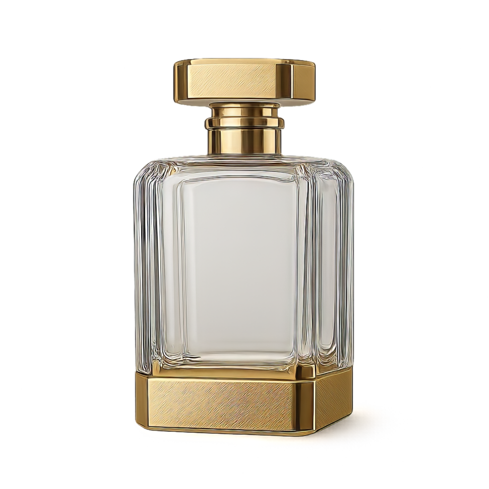 Elegant and Simple Perfume Bottle Design Perfect for Any Collection png