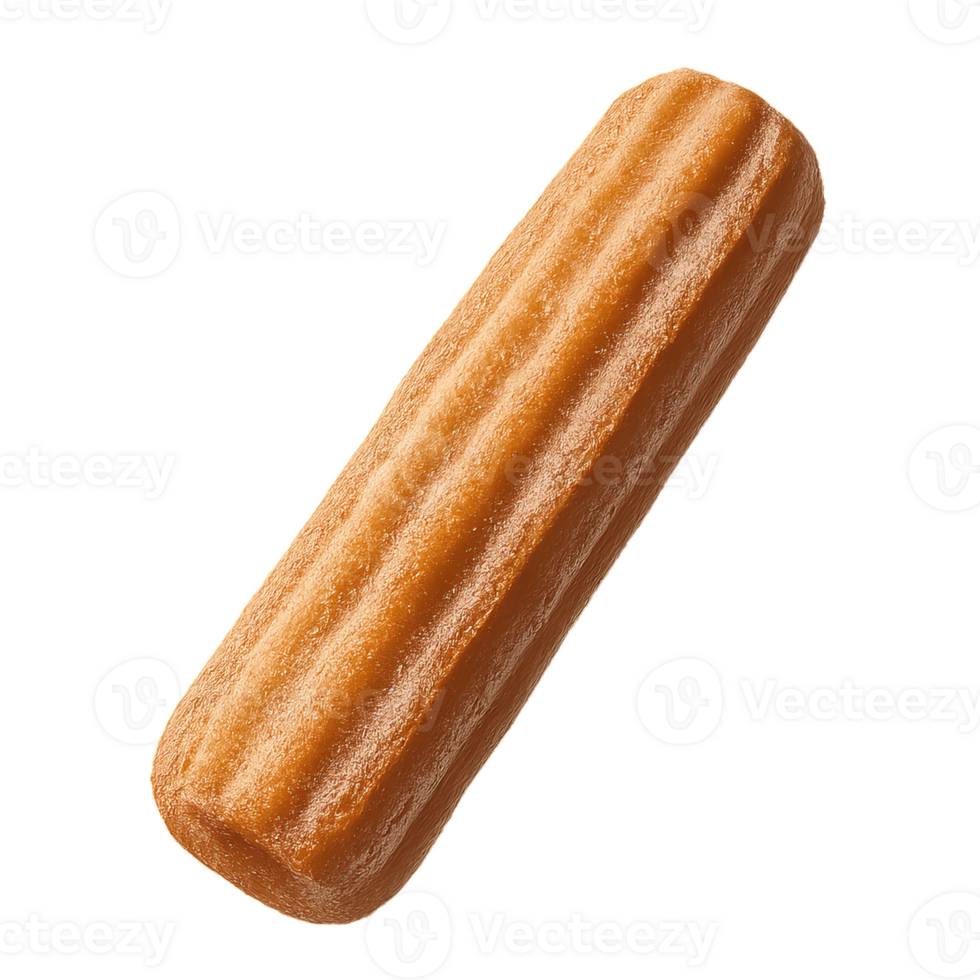 Realistic 3D Churro Delight for Culinary Visuals and Designs png