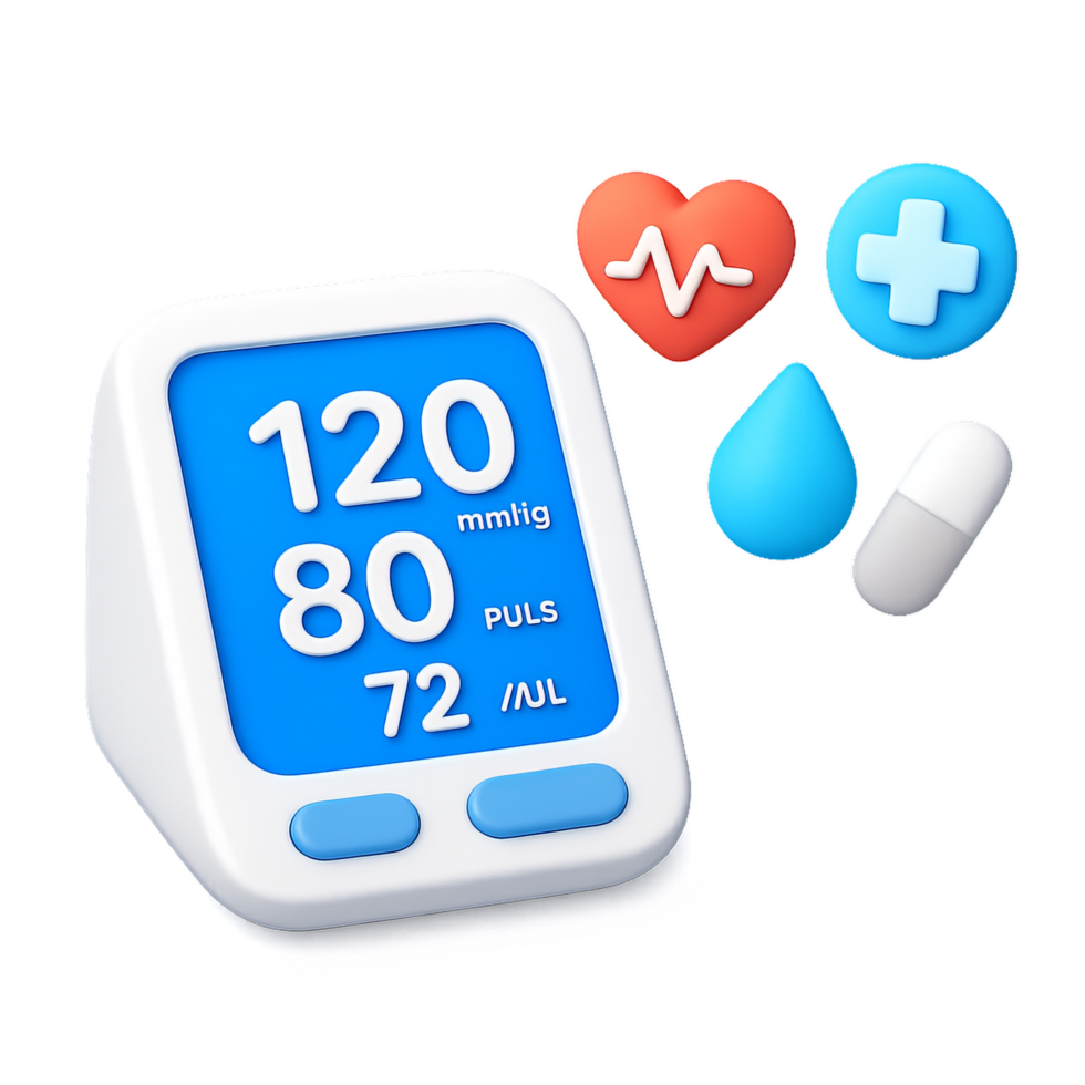 Digital Health Device for Monitoring Blood Pressure and Heart Rate png