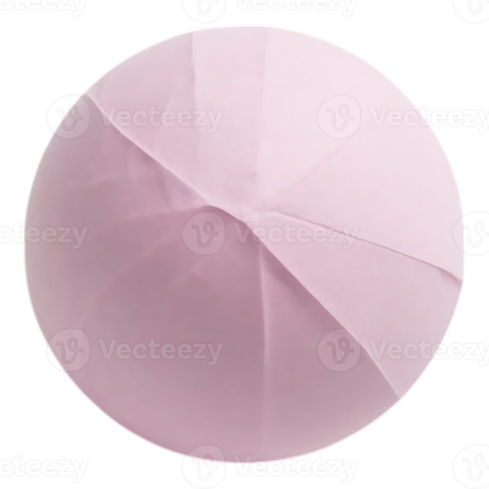 Abstract Pink Sphere with Reflections and Smooth Surfaces png