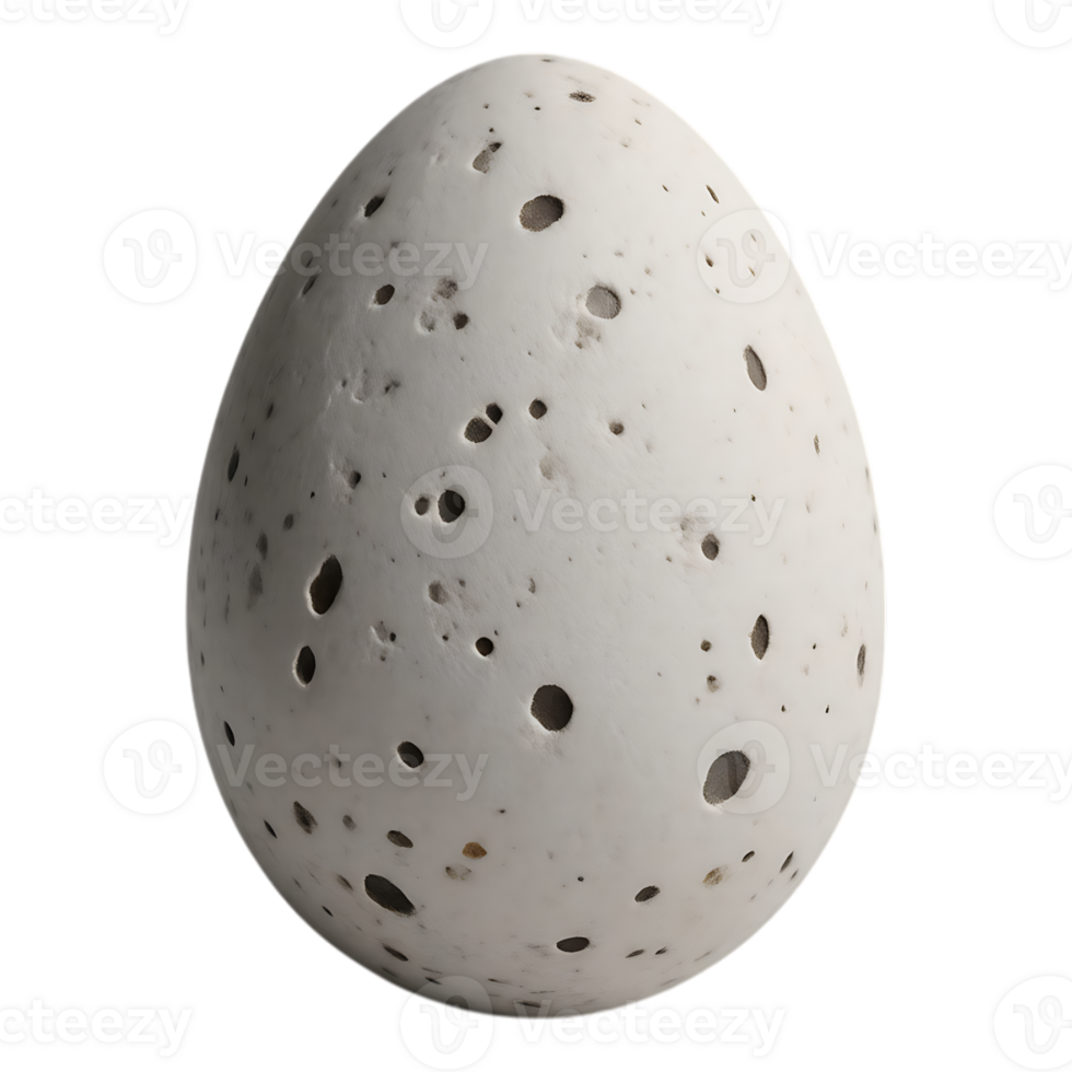 Detailed Close-up of a Speckled Egg png