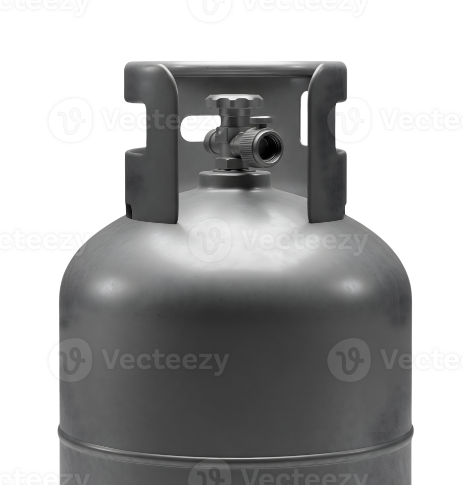 Gas Cylinder Minimalist 3D Rendering in a Soft And Smooth Renderer png
