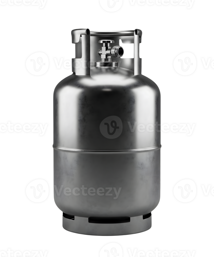 Gas Cylinder Minimalist 3D Rendering Soft And Smooth Renderer png