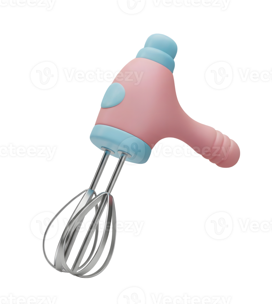 Handheld Whisk Minimalist 3D Rendering Soft And Smooth Renderer png