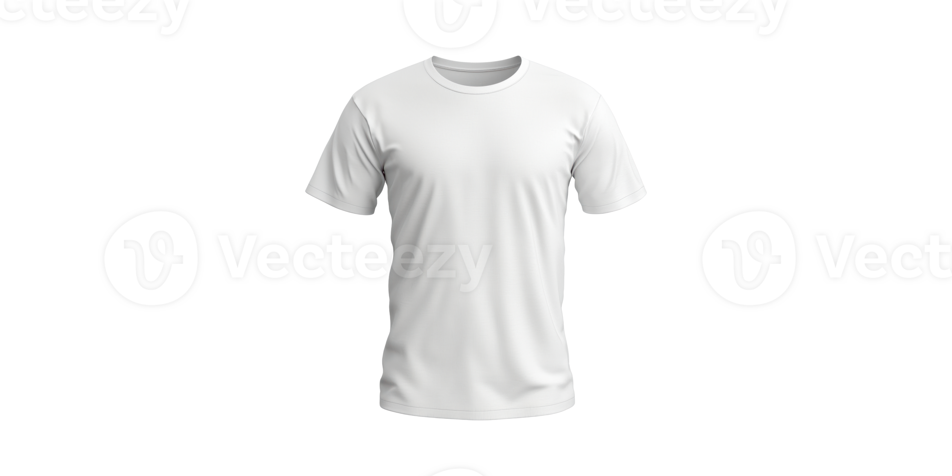 T-Shirt Mockup. Apparel Design And Branding Template Isolated On Transparent Background png