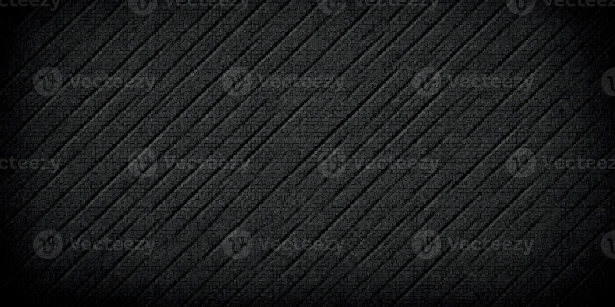 Dark Gray Diagonal Fabric Texture Background photo