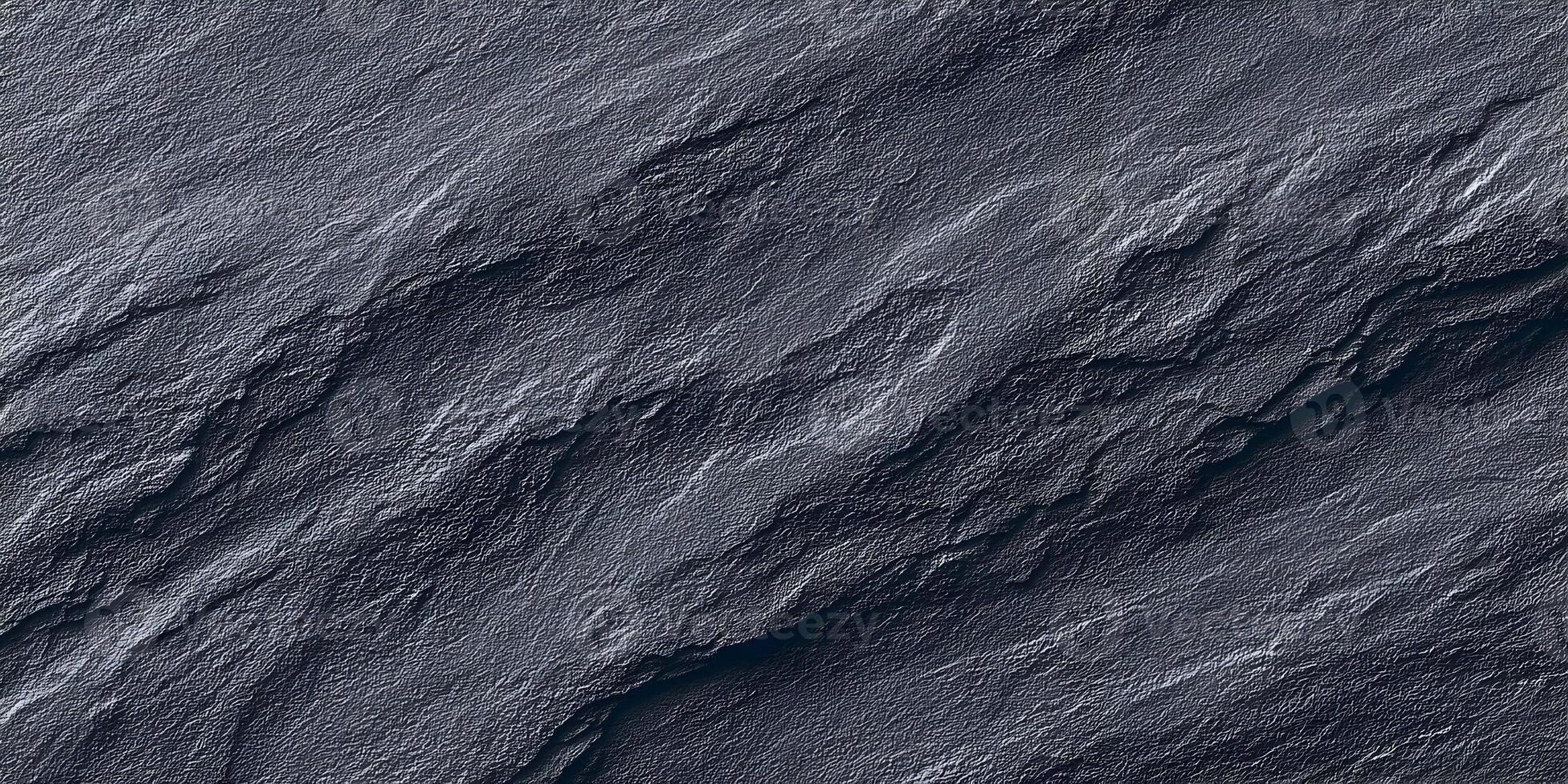 Dark Gray Slate Stone Texture Background Diagonal Lines Rough Surface photo