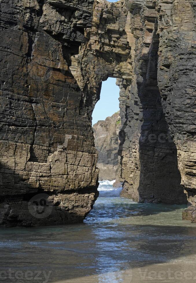 Galicia's Playa de las Catedrales photo
