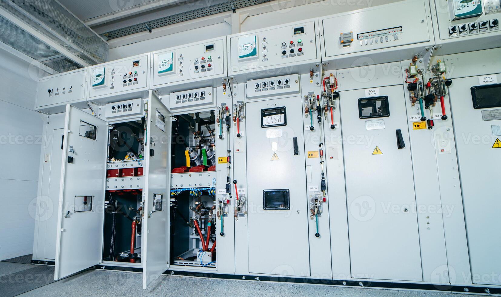 Interior of modern power station indoor photo