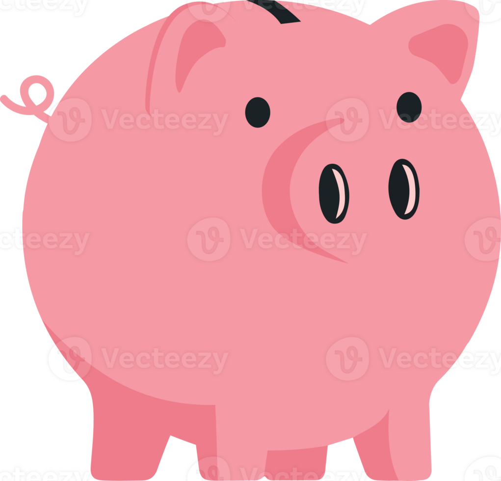 Piggy bank clipart png