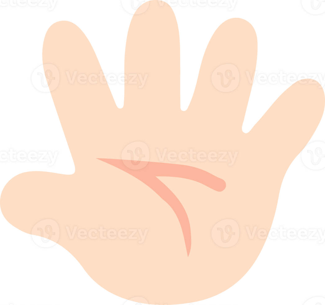 A hand with a finger pointing up png