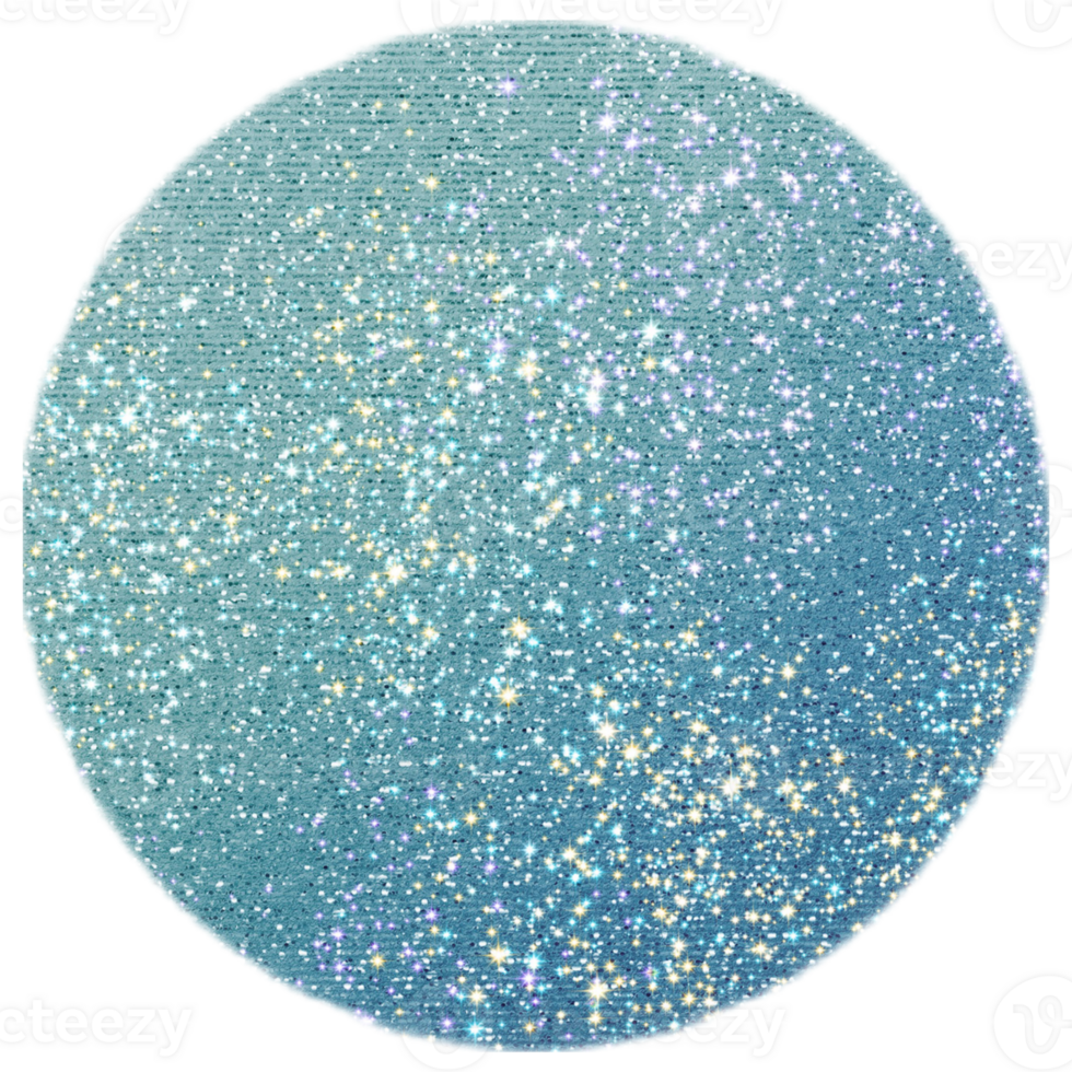 Ball, circle, round. Glitter effect. png