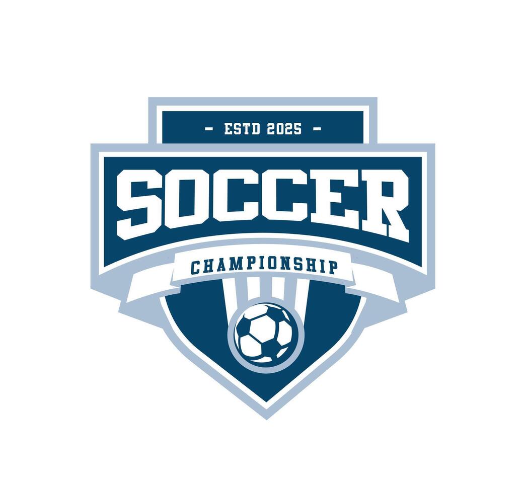 isolated soccer logo vector