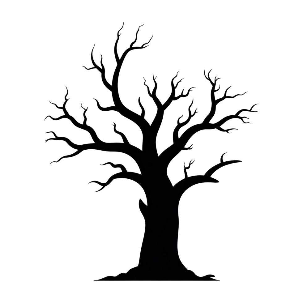 Tree Icon on Checkerboard Transparent Background png