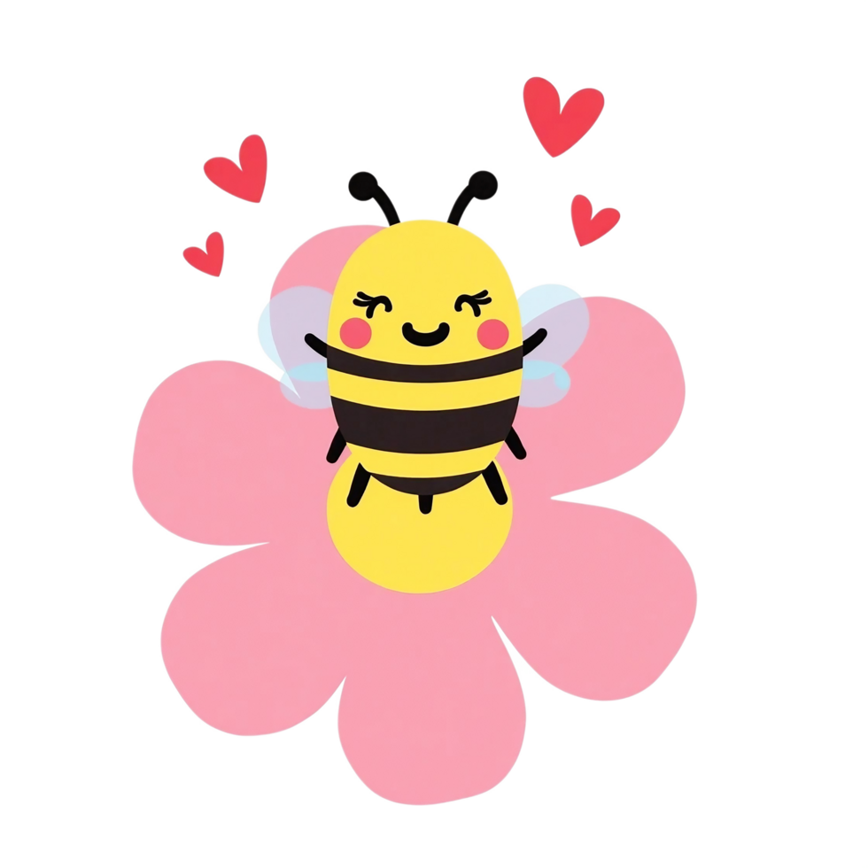 surrounded by floating hearts png