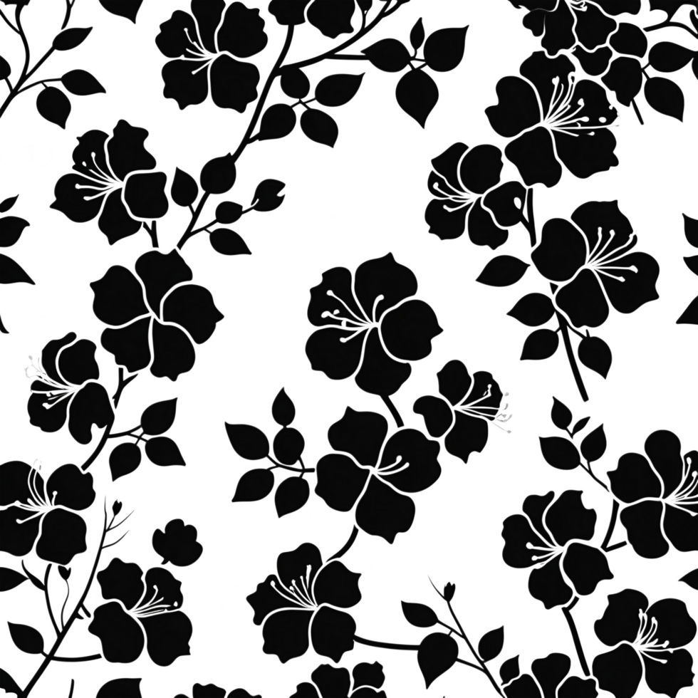 featuring the elegant outline of blooming png