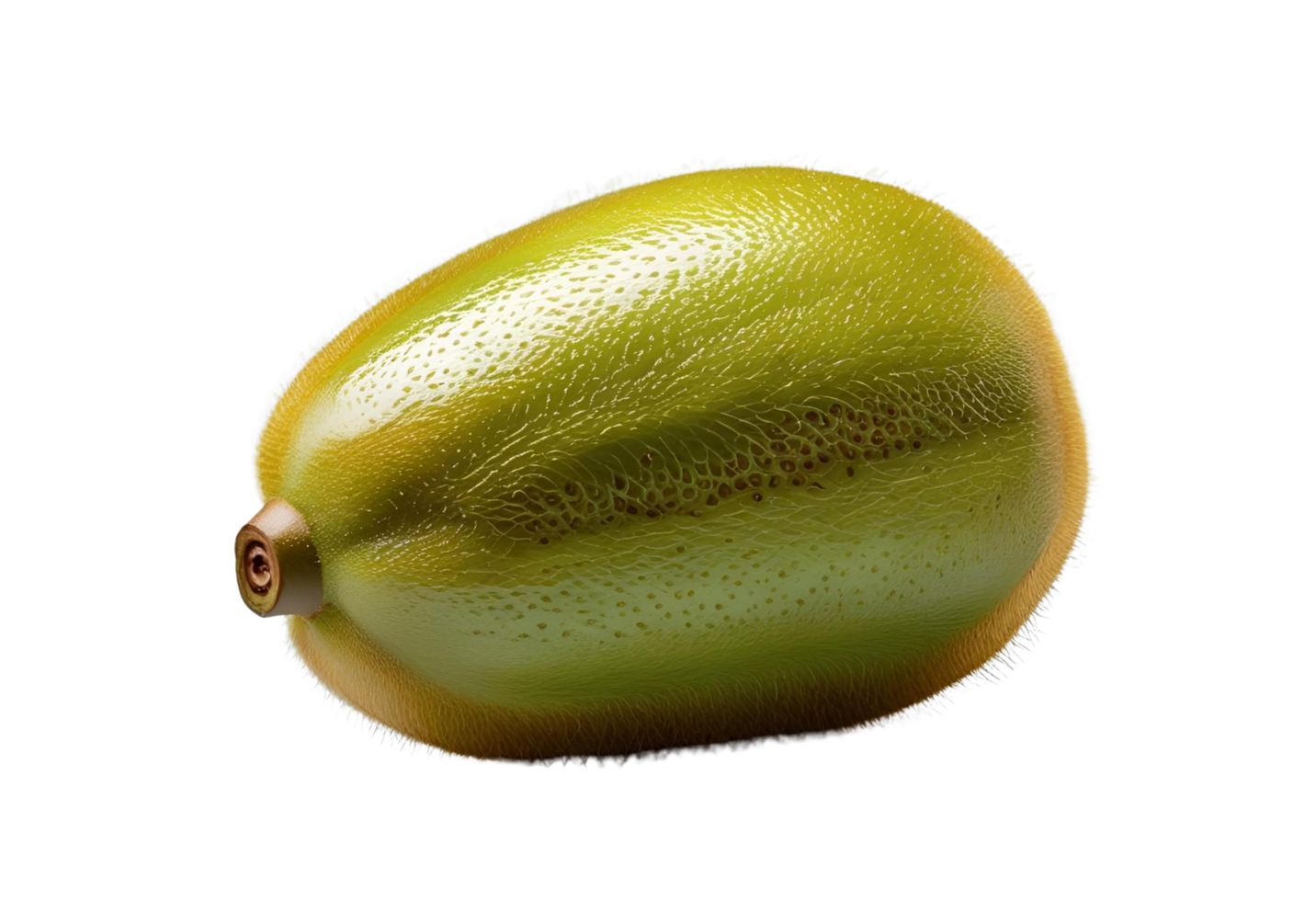 Golden kiwi fruit displayed fresh, juicy, vibrant, tropical, and delicious. png