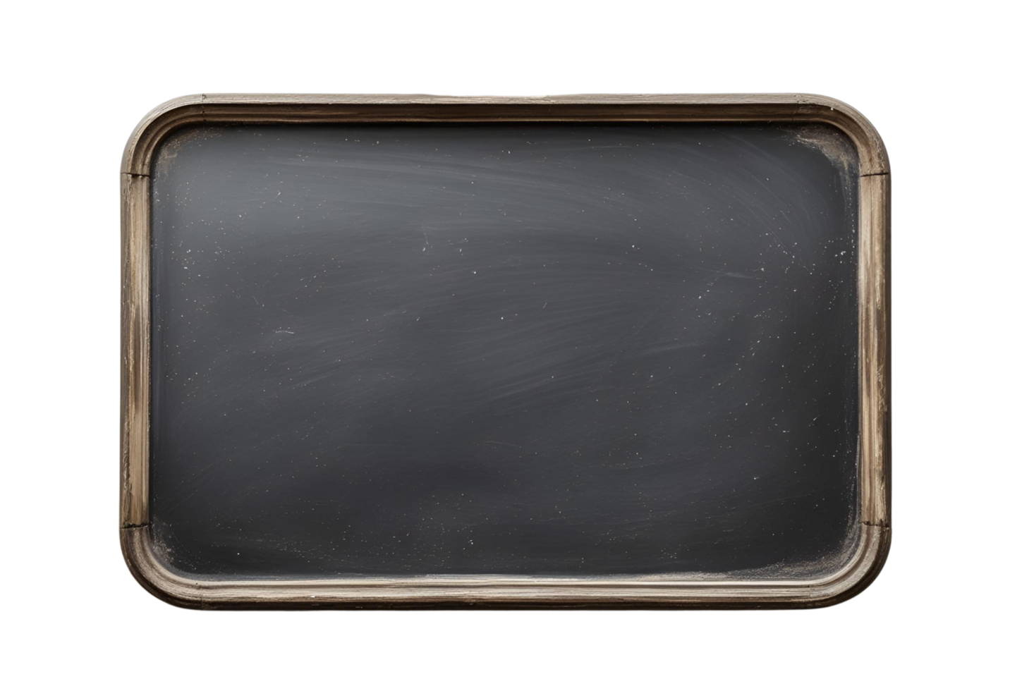 Chalkboard standing sign isolated for cafe, menu, shop, and decor display. png