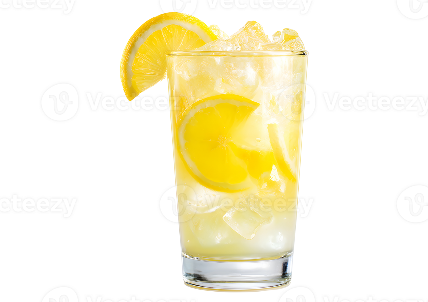 Tangy lemonade with a transparent background for vibrant creative projects. png