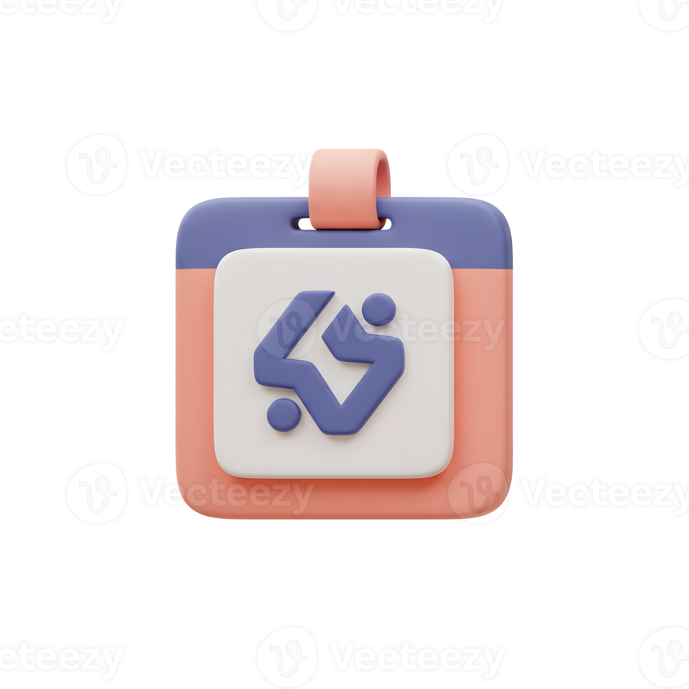 A pastel colored abstract icon features geometric shapes, creating a modern and minimalist design element for branding and digital applications. png