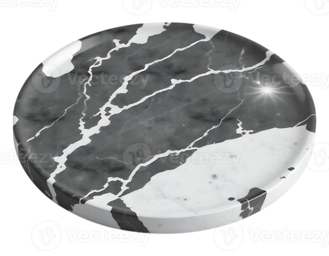 Elegant Marble Serving Tray png