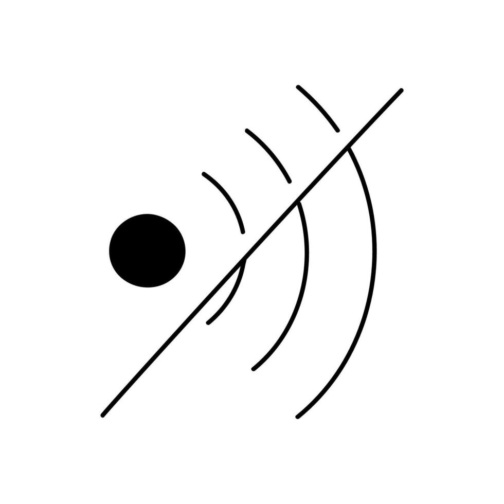 Sound icon disabled black hand drawn icon vector