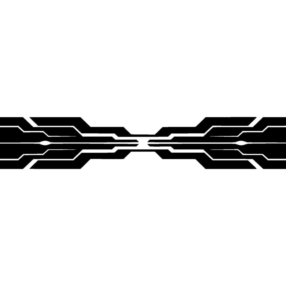 Tech Interface Abstract Minimalist Circuitry vector