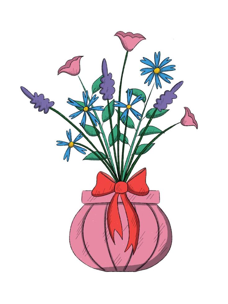 botanical greeting card, invitation, banner, poster, flyer template vector