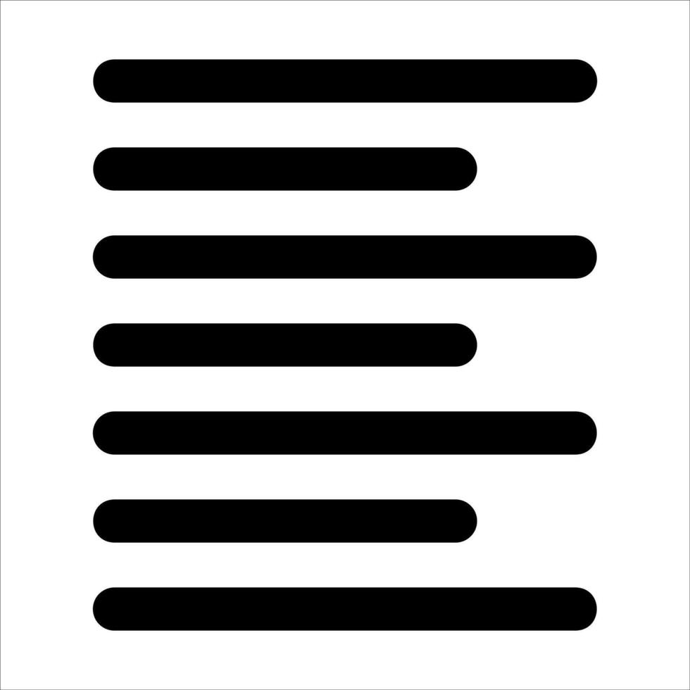 A unique black and white image of a line of text in white background vector