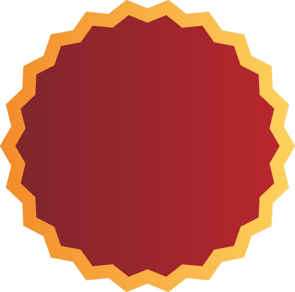 Vintage Style Red and Gold Borders vector