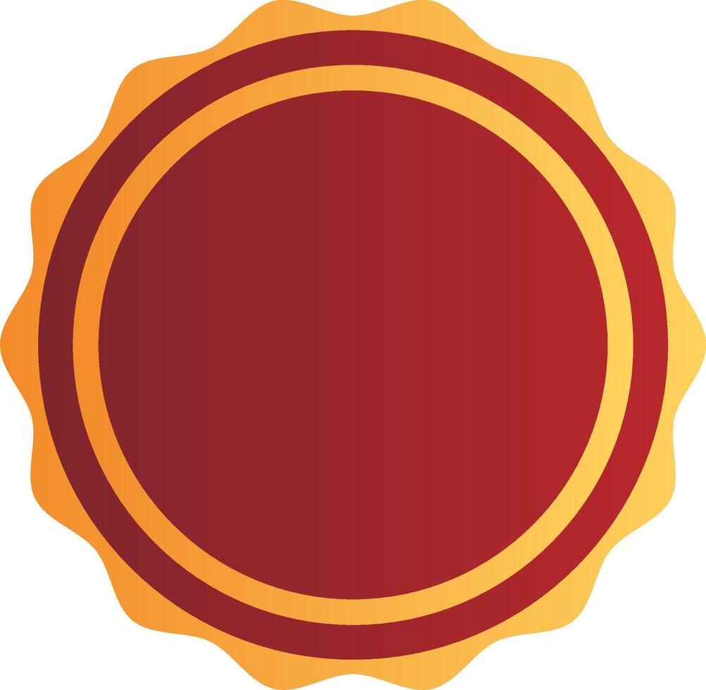 Ornamental Red and Gold Frame Collection vector