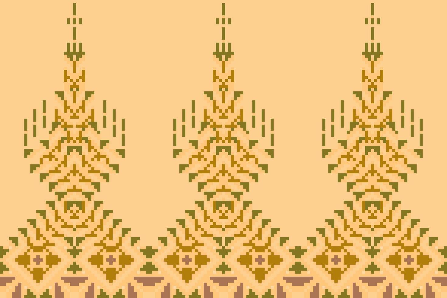 Sarong Traditional Kimono Patternfolk Embroidery, Aztec Geometric Ornament Print. Design for Carpet, Wallpaper, Clothing, Wrapping, Fabric vector