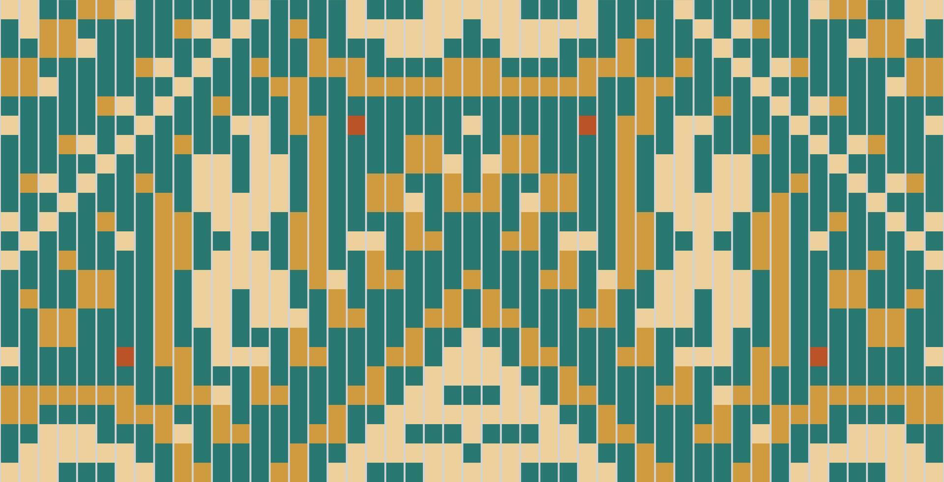 Fabric Texture Ikat Seamless Patternfolk Embroidery, Aztec Geometric Ornament Print. Design for Carpet, Wallpaper, Clothing, Wrapping, Fabric vector