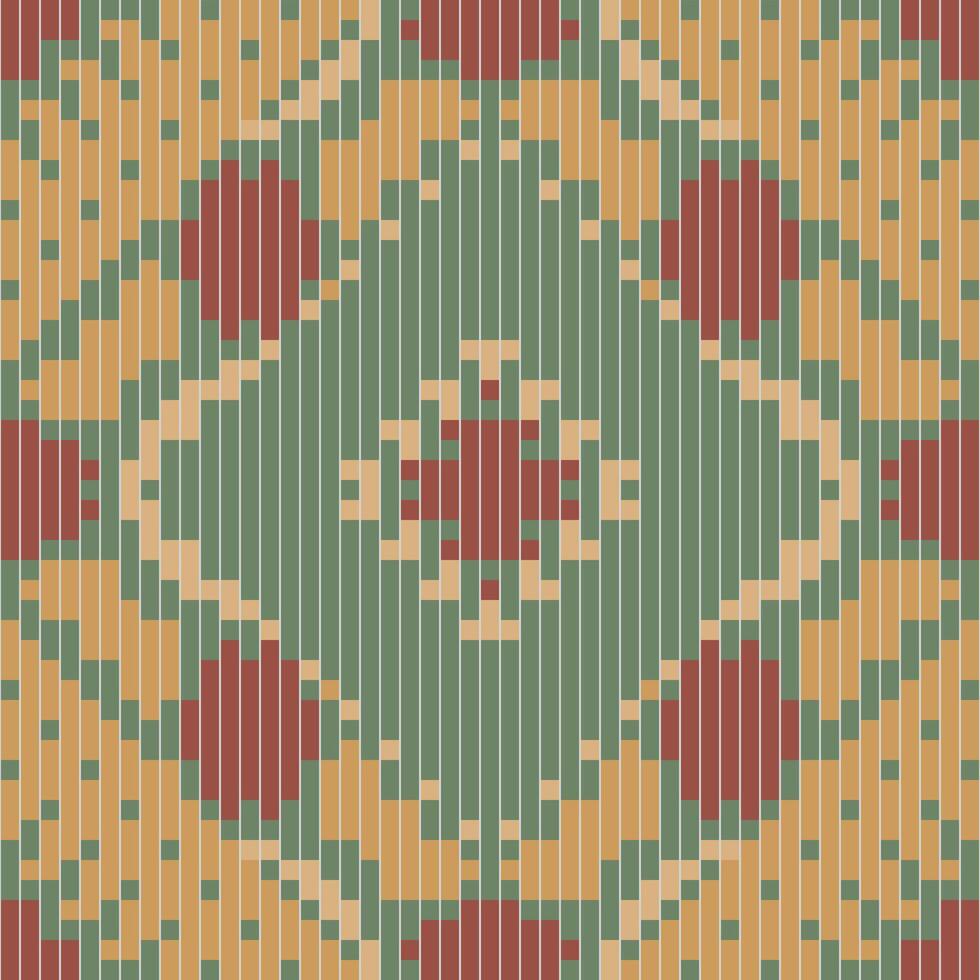 Scandinavian Ethnic Pattern Sweaterfolk Embroidery, Aztec Geometric Ornament Print. Design for Carpet, Wallpaper, Clothing, Wrapping, Fabric vector