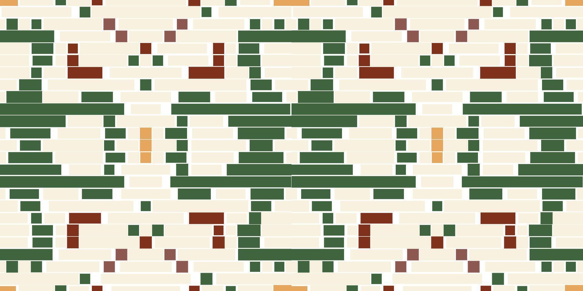 Squares Simple Arabic Geometric Patternfolk Embroidery, Aztec Geometric Ornament Print. Design for Carpet, Wallpaper, Clothing, Wrapping, Fabric vector
