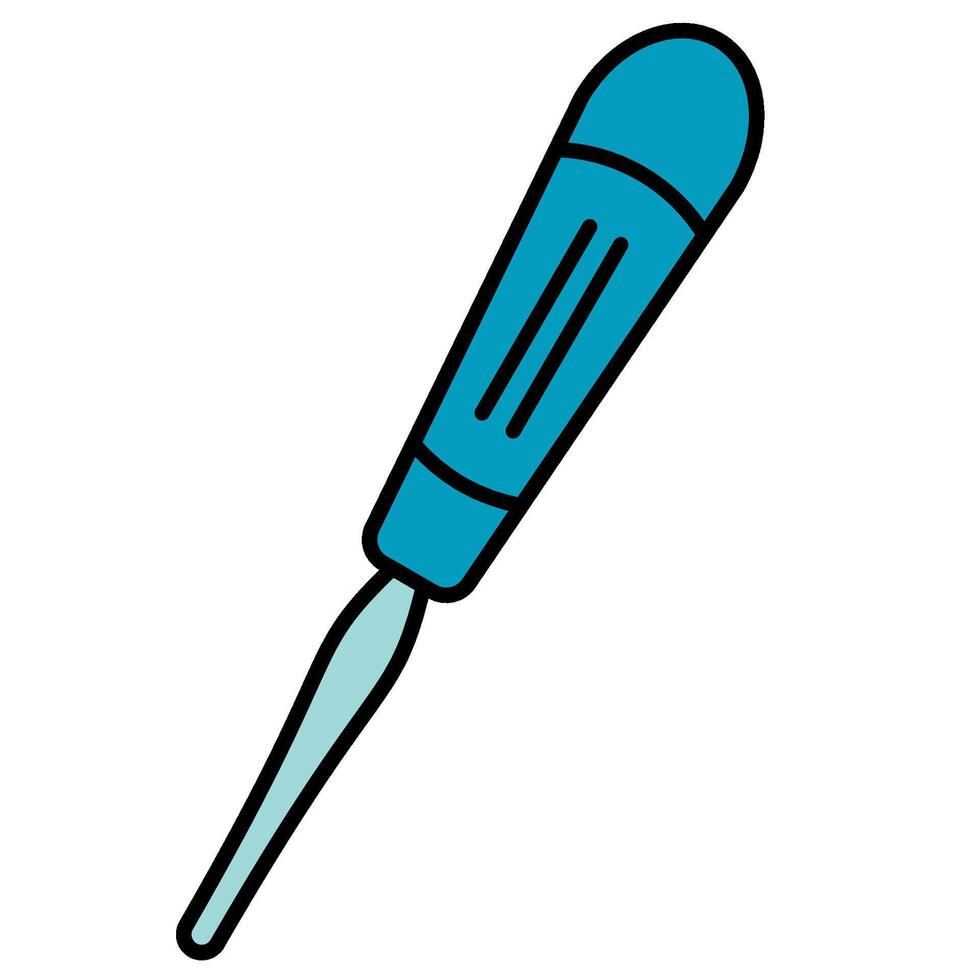 Dental Bein Root Elevator icon vector